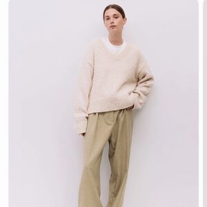 Mod Ref Glen Cream Textures Sweater